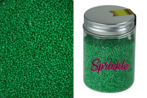 Green Non-Pareils Sprinkles,POS-7011