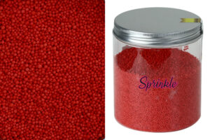 Red Non-Pareils Sprinkles,POS-7055