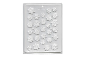 Snow Flakes Assortment Hard Candy Mould,8H-4115