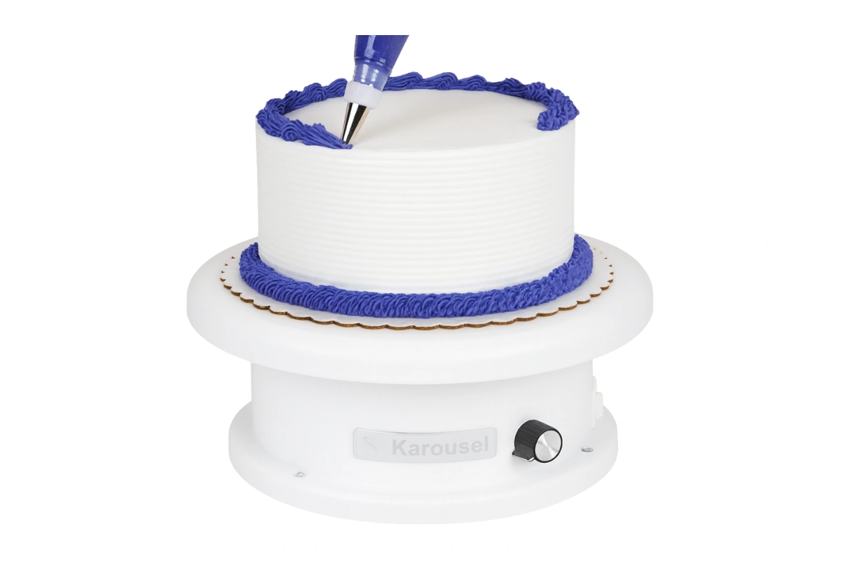 Karousel Electric Cake Turntable T1004- Variable Speed KopyKake