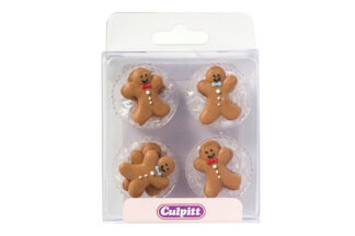Gingerbread Men Pipings,CS-366