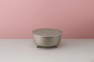 ROUND SILVER 10 HAND CRAFTED PLATEAU STYLE CAKE STAND,PLSTND-S10