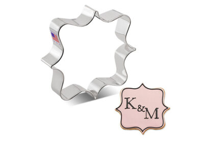 square plaque cookie cutter,7653a