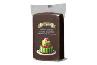 250g Brown Fondant Vizyon,Vizyon Brown Fondant 250g,V-FND-BRW-025