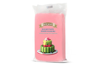 250g Pink Fondant Vizyon,Vizyon Pink Fondant 250g,V-FND-PNK-025