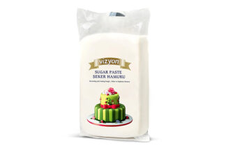 1kg White Fondant Vizyon,250g White Fondant Vizyon,Vizyon White Fondant 250g,Vizyon White Fondant 1kg,V-FND-WHT-025