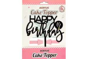 Style 2 Happy Half Birthday,9922-happy-12-birthday-black-acrylic-cake-topper-6-pack-2789-600