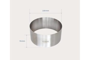 lzn stainless steel Circle Ring cake Mould regolabile 16 cm   30 cm 
