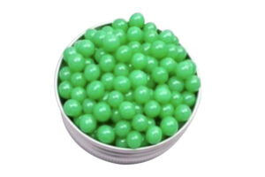 20G 6mm SHINY GREEN EDIBLE CACHOUS,6mm-shiny-green-edible-cachous-pearls-100g-3-pack-4486-600