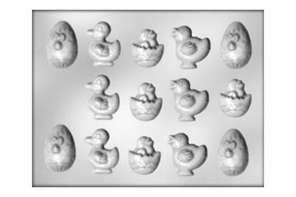 easter assortment chocolate mould,90-2102