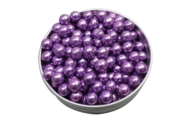 20g 6mm metallic violet edible cachous,9585-6mm-metallic-violet-edible-cachous-pearls-100g-3-pack-4496-600