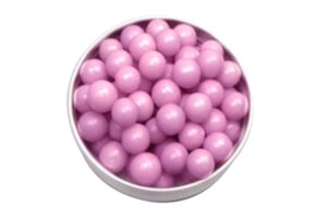 20G 8mm SHINY LAVENDER EDIBLE CACHOUS,9586-8mm-shiny-lavender-edible-cachous-pearls-100g-3-pack-4487-600
