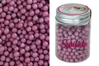 100G 6mm SHINY LAVENDER EDIBLE CACHOUS,CPSHLVN-206