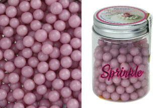 100G 8mm SHINY LAVENDER EDIBLE CACHOUS ,CPSHLVN-208