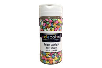 Daisy Shapes Edible Confetti,,7500-7811616