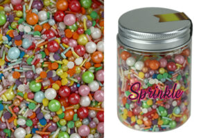 100g Rainbow Bright,Mixed Fancy Sprinkle,SP-RB-100