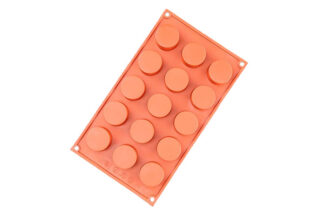 MUFFIN 15 CAVITY SILICONE CHOCOLATE,15 CAVITY - MUFFIN SILICON CHOCOLATE MOLD,D-027