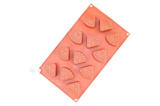 CHIP 11 CAVITY SILICONE CHOCOLATE MOULD,CHIP SILICON CHOCOLATE MOLD,D-082