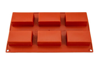 RECTANGLE SOAP BAR SILICONE CHOCOLATE,RECTANGLE SOAP BAR SILICONE CHOCOLATE SILICONE,D-099