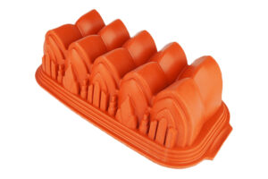 CATHEDRAL CHURCH BUNDT LOG SILICONE,T-305