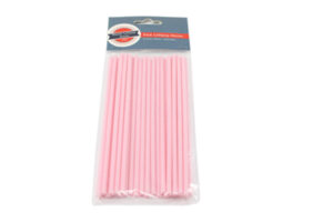 Pink Plastic Lollipop Sticks,Pink_Plastic_Lollipop_Sticks_6in_25pack__53245-1