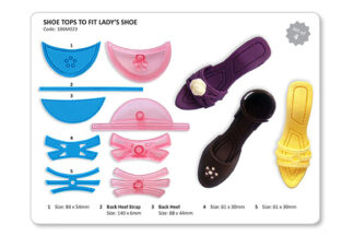 Shoe Tops To Fit Ladys Shoe,106M023