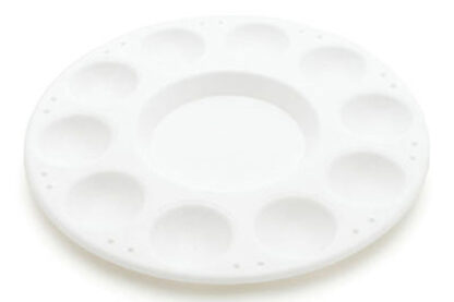 round paint and water tray,35-102