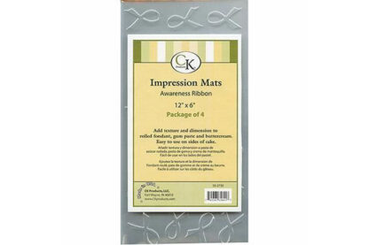 awareness ribbon impression mat,awareness ribbon icing impression mat,35-2730
