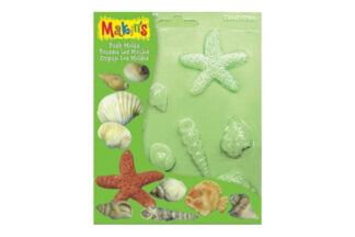 Sea Shells Clay Push Moulds,Sea Shells Clay Push Molds,39003-1
