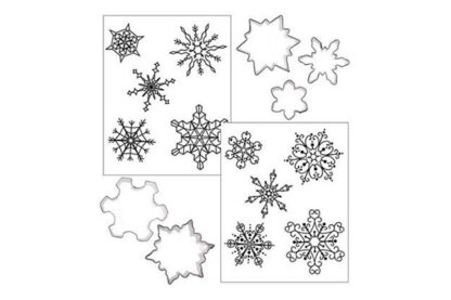 snowflake cookie cutter set,53-1006