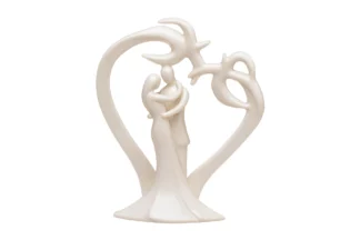 Tropical Breeze Romantic Wedding Cake Topper Wedding Star,7088