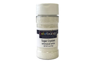 White Pearlized Sugar Crystals,WHITE Sugar Crystals,7500-78504W