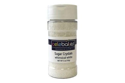 white pearlized sugar crystals,white sugar crystals,7500-78504w