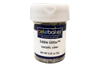 Metallic Silver Edible Glitter,78-620S
