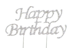 Happy Birthday Pick- Cake Topper,ACT-DM-5100
