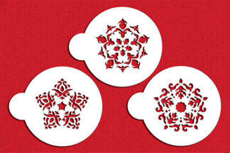 Five Point Rosettes Cake and Cookie,C322