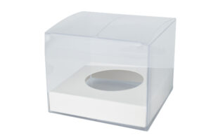 Single Clear Cupcake Box,CPBCL-010