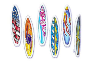 Surfboard Cupcake Picks Bakery Crafts,CTADRN-018