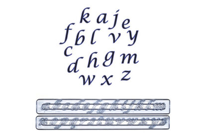 alphabet lower case script,cutalp2s-1