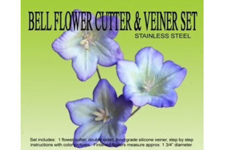 BELL FLOWER CUTTER AND VEINER SET,GCBELL