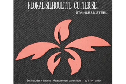 floral silhouette cutter set,gcfsil