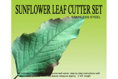 sunflower leaf gumpaste cutter,gcsunl