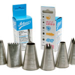 6 Pieces Cake Decorating Piping Tips Set-Buttercream Cupcake Nozzle Ateco