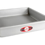 DISC 14 Inch x 14 Inch Square 3 Inch Deep Cake Pan Solid Bottom Fat Daddios