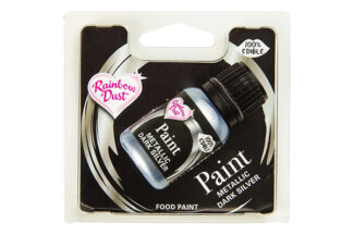 Dark Silver Metallic Food Paint,Paint Metallic Dark Silver,RDMET-008