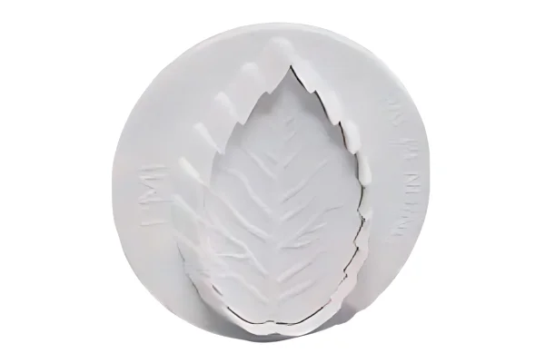 (45mm 1.8 Inch) XL Veined Rose Leaf Foliage Plunger Cutters PME | My Dream Cake RLL657_2