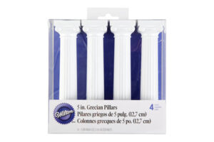 5-Inch Grecian Pillars for Cakes, 4-Pack,Untitled-9b