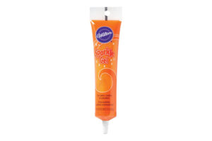 Sparkle Gel, 3.5 oz. - Orange,wiltonsparklegeltubeorange6650b