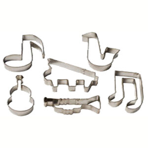 MUSIC COOKIE CUTTERS