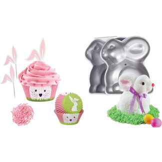 EASTER BAKING PANS & CUPCAKE CASES